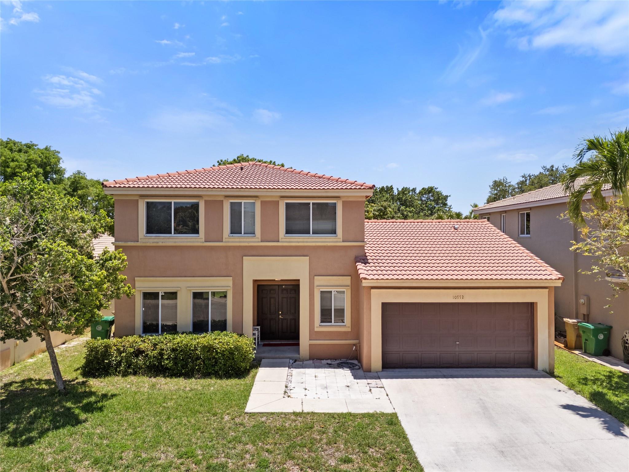 Sweet Single Family Home located in highly sought after community Harmony Lakes, one of the best family-friendly communities in Davie at a family-friendly price with tons of amenities, Paver driveway & back patio, canal fed sprinklers, community swimming pool, tennis & basketball courts, playground & BBQ area. This prime location offers easy access to I-595, great schools, restaurants & shopping. This is a great place to call home. Open floor plan on first floor, 2nd floor Master bedroom with jack & jill, all spacious bedrooms. HOA $280 per quarter only maintenance for common areas, no interview required managed by Phoenix Management, make it easy to qualify for lender. Call/Text listing agent today, seller moving out after school ends.