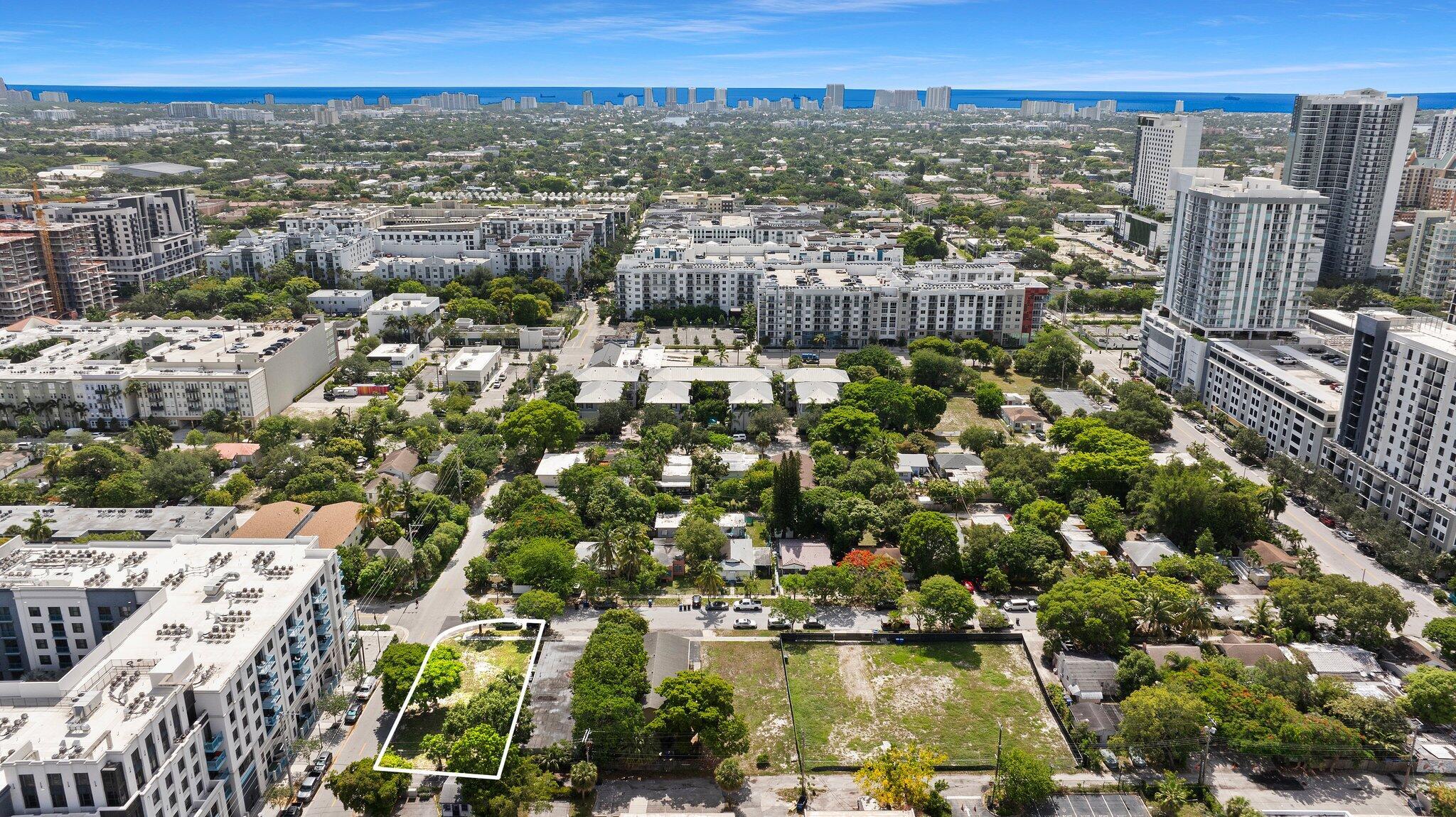 Steps from Hines's FAT Village DevelopmentLocated within Downtown Fort Lauderdale's Regional Activity Center (RAC), this site benefits from zoning that promotes high-density, mixed-use development designed to enhance the area's live-work-play environment. RAC-UV zoning allows for ground-floor commercial or service uses with residential above, making this site attractive to investors, builders, and end-users alike.With proximity to key transit (Brightline), Downtown, Las Olas, and major area developments, 449 NE 1st Avenue offers an outstanding opportunity to capitalize on Fort Lauderdale's ongoing urban growth and demand for well-located product.