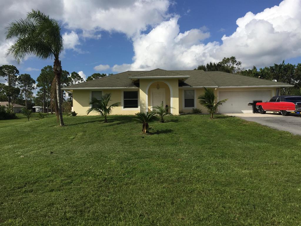 Great location! Owner owns 2 acres behind this property, which can be utilized as well. Tile throughout, no carpet. Screened patio, 2 car garage and a half bath off kitchen. landlord would prefer tenant takes care of lawn . He will maintain the monthly service on the water system.