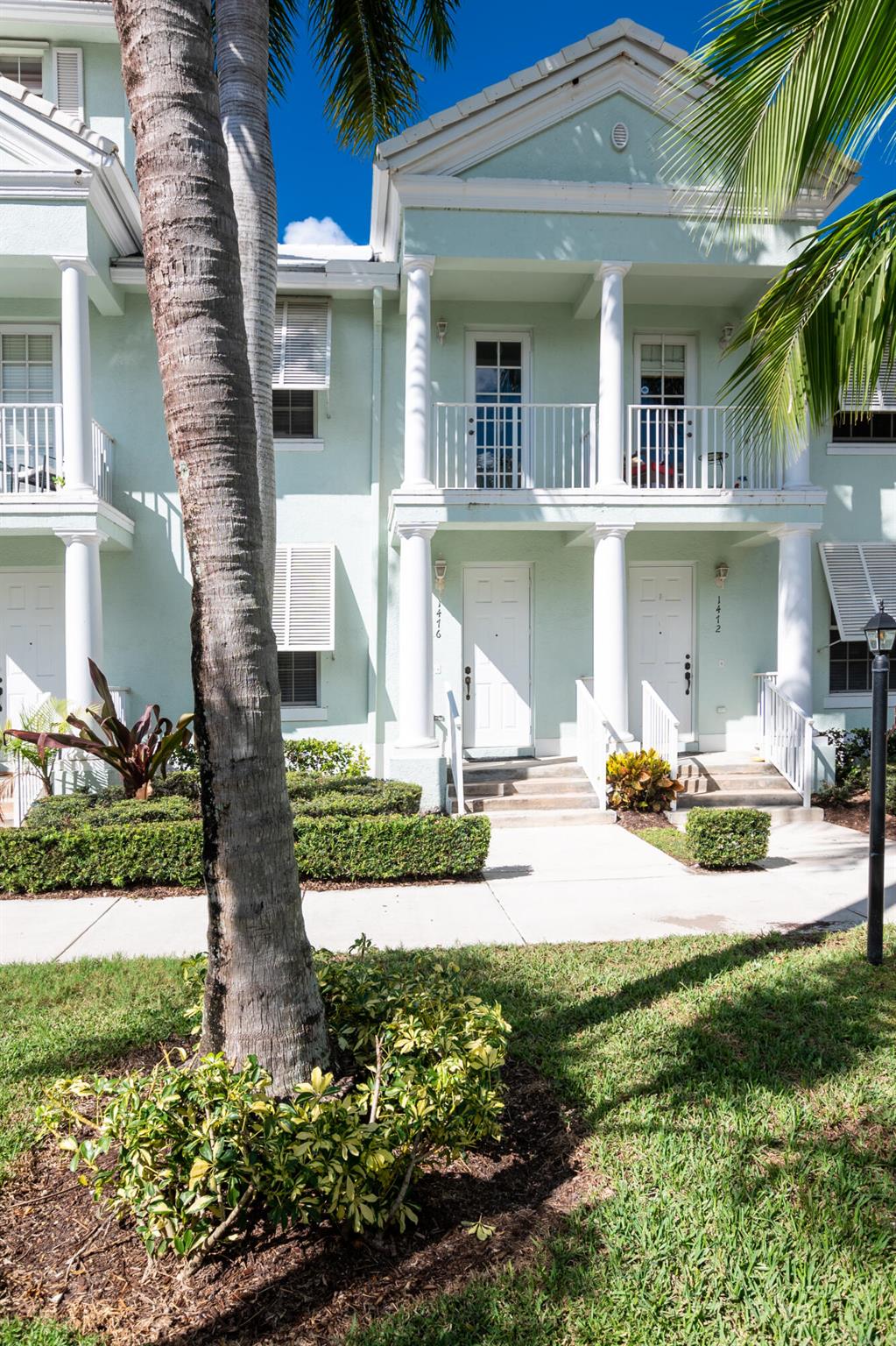 Great rental opportunity in the heart of Abacoa! This beautifully updated unit overlooks an amazing manicured courtyard and offers Newer floors, paint, AC, appliances, kitchen granite countertops and lots of natural light. Bright and cozy two story floorplan with 2beds 2 baths with the master bedroom in the first floor, 1 car garage and two parking pads. You will be steps away from the stadium, shops and restaurants. Come enjoy everything Antigua at Abacoa has to offer including a lovely clubhouse, pool area and green spaces!