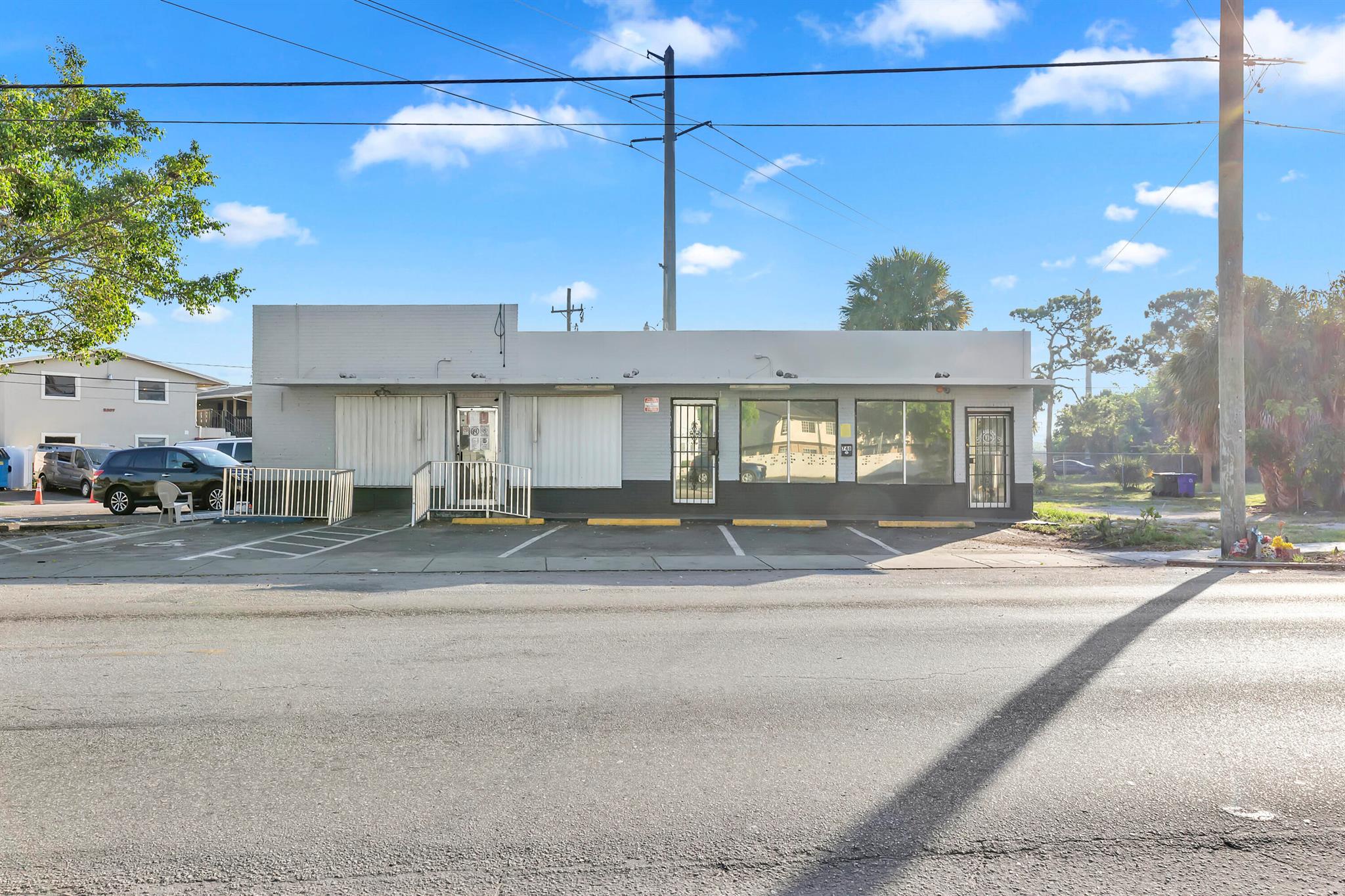 Located in Fort Lauderdale, Florida. Discover this 2,700 sq. ft. building on a 0.13-acre lot located on a high traffic 3-way intersection, featuring 2 units and a brand NEW ROOF. A versatile space ideal for a restaurant, lounge, or retail venture--unlimited potential for your business vision! Also available for lease!