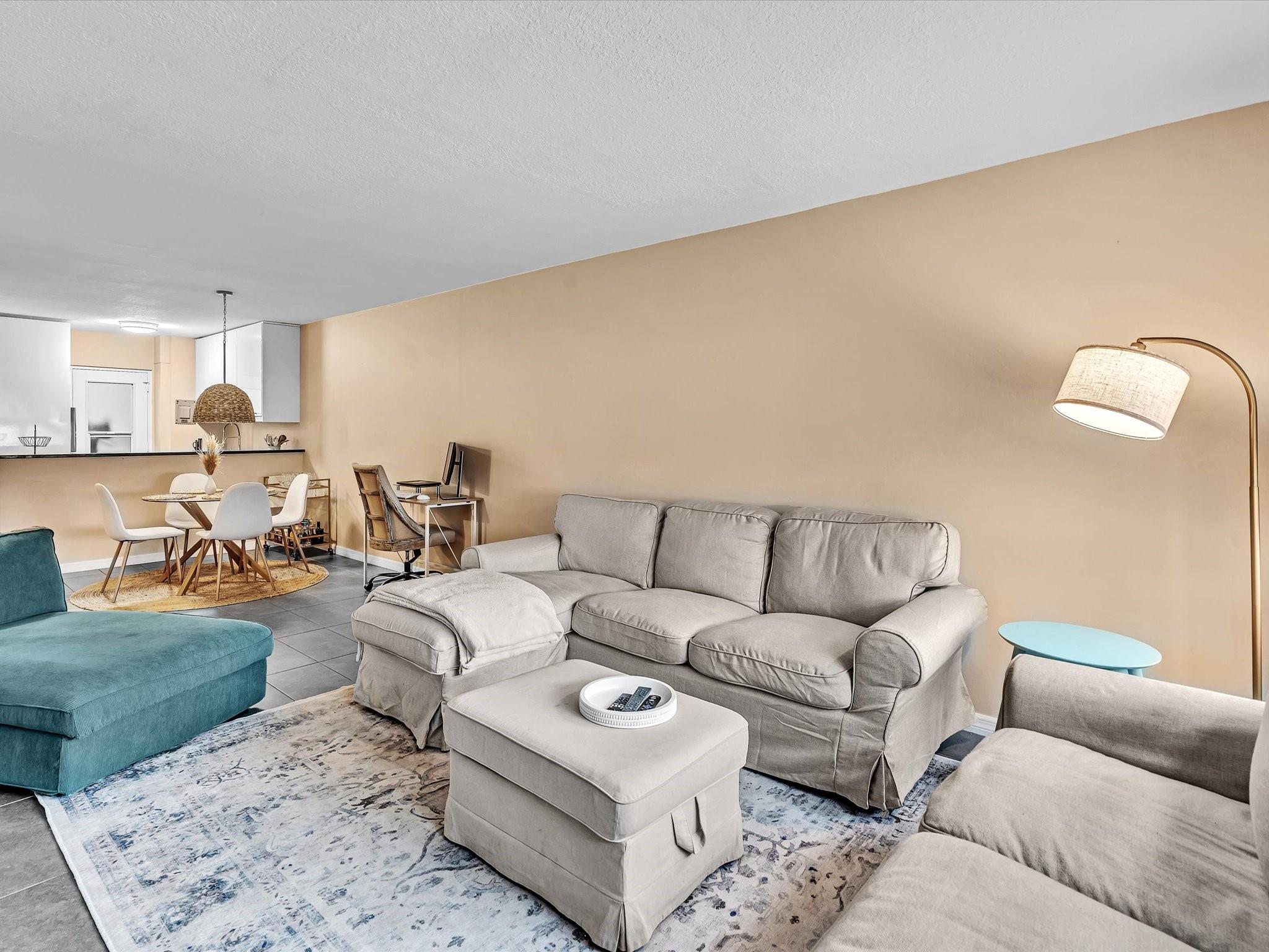 Welcome to this bright and airy 1 bedroom 1 bathroom condo perfectly situated in the heart of Fort Lauderdale. This well-maintained unit features an open concept living space, a modern kitchen with ample storage and a spacious bedroom with plenty of natural light. This unit is conveniently located just minutes from pristine beaches, shopping, dining and entertainment. This condo offers the perfect blend of convenience and coastal living. This unit can be rented immediately 1 time per year. Owner had to relocate! Book your showing today!