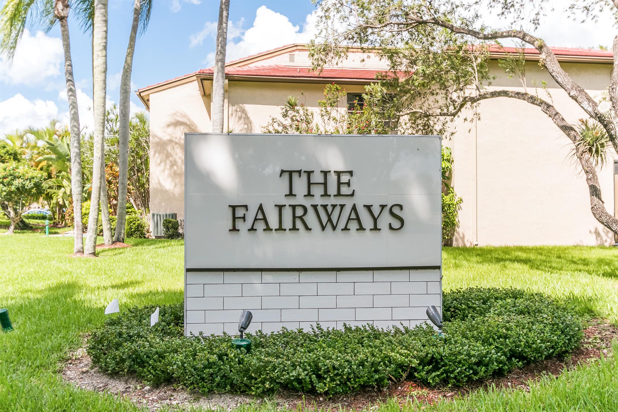 Fairways of Boca Lago Adult community. Beautifully landscaped and well maintained. Friendly neighbors. New Eat-in Kitchen - Washer & Dryer,Close to the Satellite Pool with extra guest parking. Great view of golf course and preserve. Large Master Bedroom with plenty of closets.Assigned parking space right in front of building by front door. Great Location & Close to Florida Turnpike