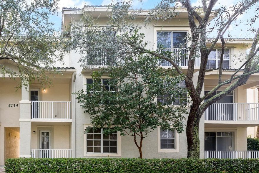 Welcome Home to this inviting Abacoa Village model, so spacious and light!  Highly desired for it's 2bed/2bath, loft, vaulted ceilings and multiple balconies off livingroom, kitchen and masterbedroom. New floors and freshly painted throughout. Community includes clubhouse with kitchen, pool and spa, gym and assigned covered parking in the heart of downtown Abacoa/Jupiter. Steps away from trendy restaurants, pubs, boutiques, salons, live entertainment, food/art festivals and Roger Dean Stadium (Spring Training of Cardinals & Marlins). Convenient public transportation and so close to top rated schools, I-95, FL Turnpike, PBI airport and beaches. Make this dream home your reality!