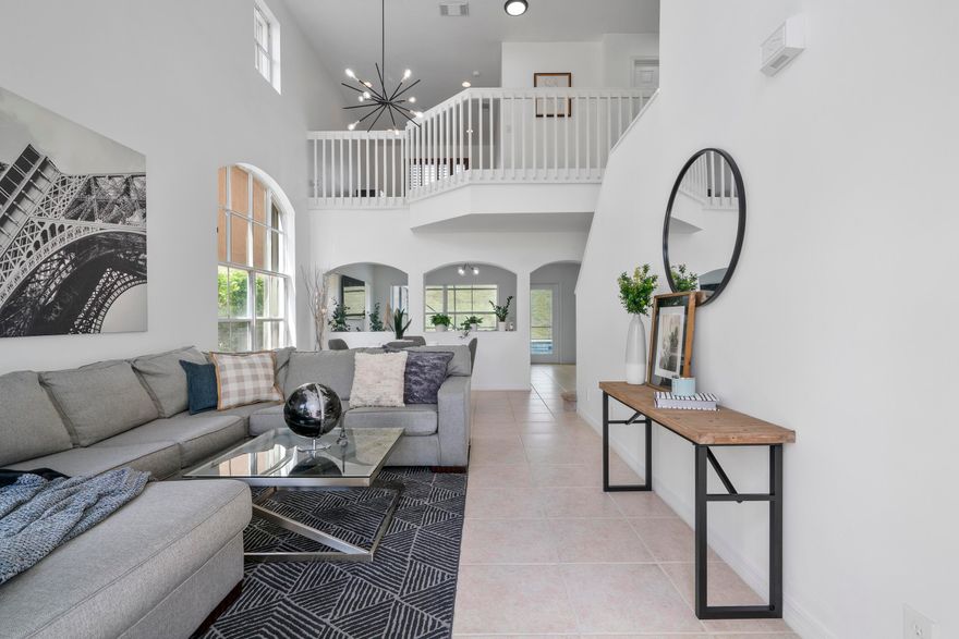 This is the one! Located in sought after North Coral Springs! Clean, bright and spacious - shows like a model home! Nestled in the gated community of Coventry Place. 3 Beds, 2.5 Baths, + Den (Can be a 4ht Bedroom). Two story, modern fixtures throughout, new kitchen with quartz countertops, an island, glass tile backsplash, ample storage, SS appliances. Updated vanities & fixtures in all bathrooms. Screened enclosure, pool with waterfall - perfect for entertaining! Den area can be utilized as a game room, at home office, play area or a 4th Bedroom. High ceilings, recessed lights throughout & a functional floor plan. Zoned for A+ schools, neighbors Parkland, Shopping, Restaurants, Hwys. & Beaches nearby. Pet friendly! Fully furnished as an option.