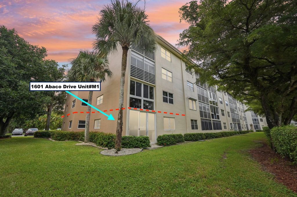 Photo of 1601 Abaco Drive #M1, Coconut Creek, FL 33066 (MLS # F10530514)