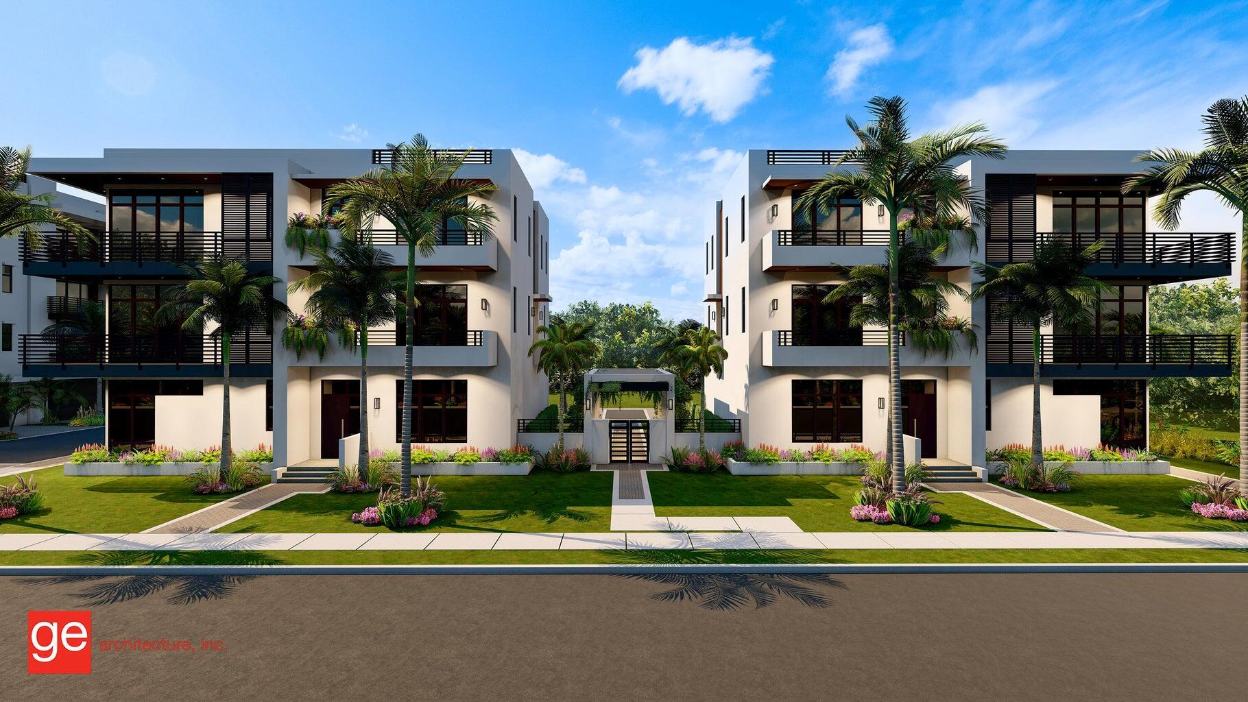 Join an exciting development project in the heart of Delray Beach! This 1.71-acre mixed-use site offers incredible potential, with approved plans for 18 luxurious, 3-level townhomes. Strategically located along Federal Highway with additional frontage on Old Dixie Highway. Each townhome features approximately 3,000 sq. ft., 3 bedrooms with en-suite bathrooms, covered balconies, and 2-car garages. Alternatively, the charm of Ellie's 50s Diner can be preserved to restore its legacy, or the space can be repurposed into a vibrant retail hub, offering even more flexibility to maximize its value. Delray Beach is thriving, and this is your chance to invest in a prime location with limitless possibilities. Don't miss this transformative opportunity!