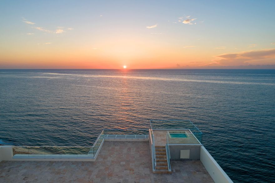 Construction is now complete at 3550 South Ocean's largest oceanfront penthouse, located in Palm Beach's first new oceanfront tower created in over a decade. This direct ocean penthouse offers an expansive private rooftop terrace, outdoor kitchen and spa.  3550 South Ocean comprises of only 30 private residences, each with a private elevator lobby, floor-to-ceiling glass, European Oak wood flooring and Miele appliances. Exquisite interiors crafted by Champalimaud Design (known for their work at The Pierre New York, The Waldorf Astoria New York, The Four Seasons Jakarta, The Fairmont San Francisco, The St Regis Beijing and more). Experience a private oceanfront salt-chlorinated pool, an on-site Concierge and exclusive benefits at the Eau Palm Beach Resort & Spa.