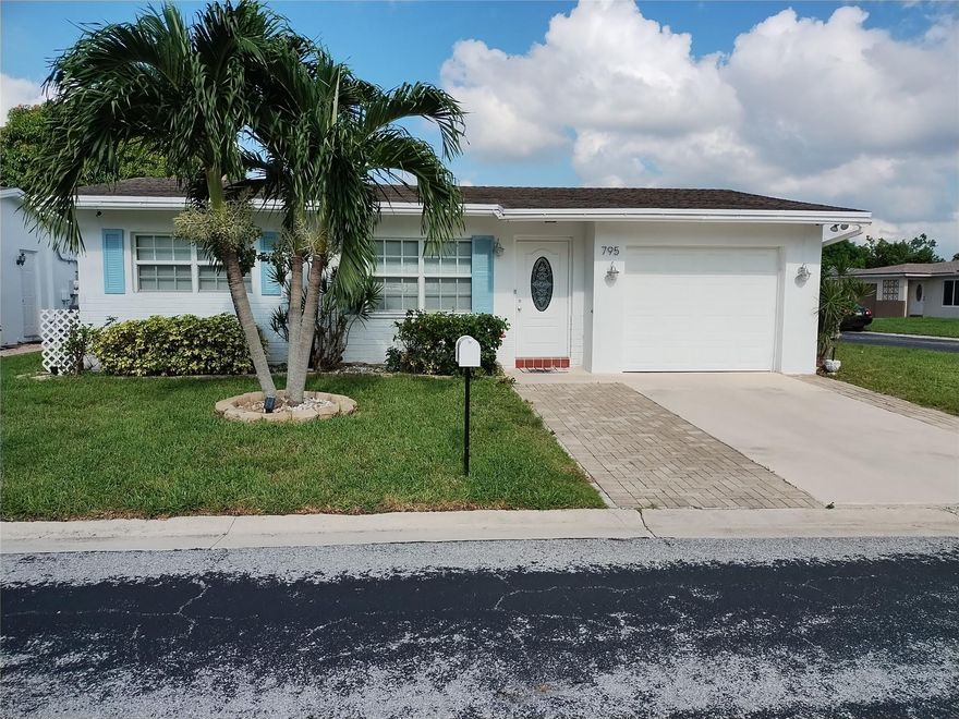 Very convenient yet quiet location. Approx 6 miles in from Ocean. Clubhouse with heated pool close by. Lawn cutting, street lighting and home exterior paint provided by HOA which is very reasonable at $68/month! This is an Oriole Home development with great built homes. Community bus service with hospitals and doctors close by if needed. Fire Department 2 minutes away. Also, Oriole Golf Course very close by. Background check and a credit score of 680 or above. 55+