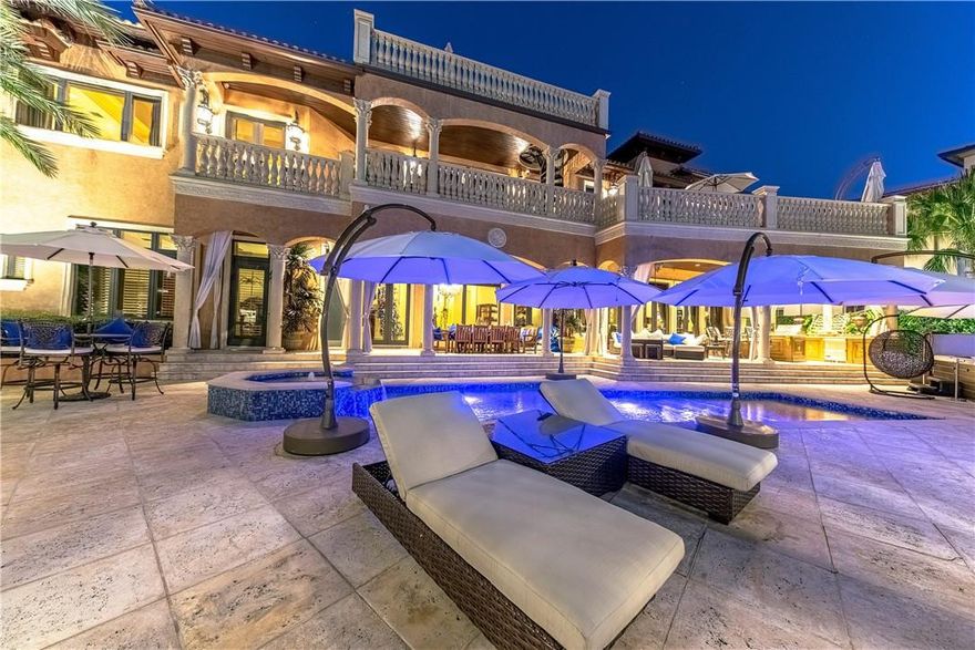 Custom-built Gated home with a rare combination of location & quality. Comprised of 5 suites, a cinema, a custom finished bar, air-conditioned garages, a fully upgraded gourmet kitchen, outdoor kitchen and grill, a covered patio and spiral staircase to the rooftop patio. There’s a 108ft dredged dock with new power & water post installed in 2019 on one of the widest points in Lighthouse Point. The pool was completely rebuilt in 2015 & a new hot tub in 2019. Extensive upgrades have been done to the landscaping, lighting “inside & out”, CAT 5 Garage doors, Sub-zero & Viking appliances, gas fireplace, elevator, Crestron/Lutron lighting control system, HD-cinema with 140 inch screen, full house integrated speaker system with SONOS, Keevo, NEST, Aqualink. A 32-camera CC wired camera system.