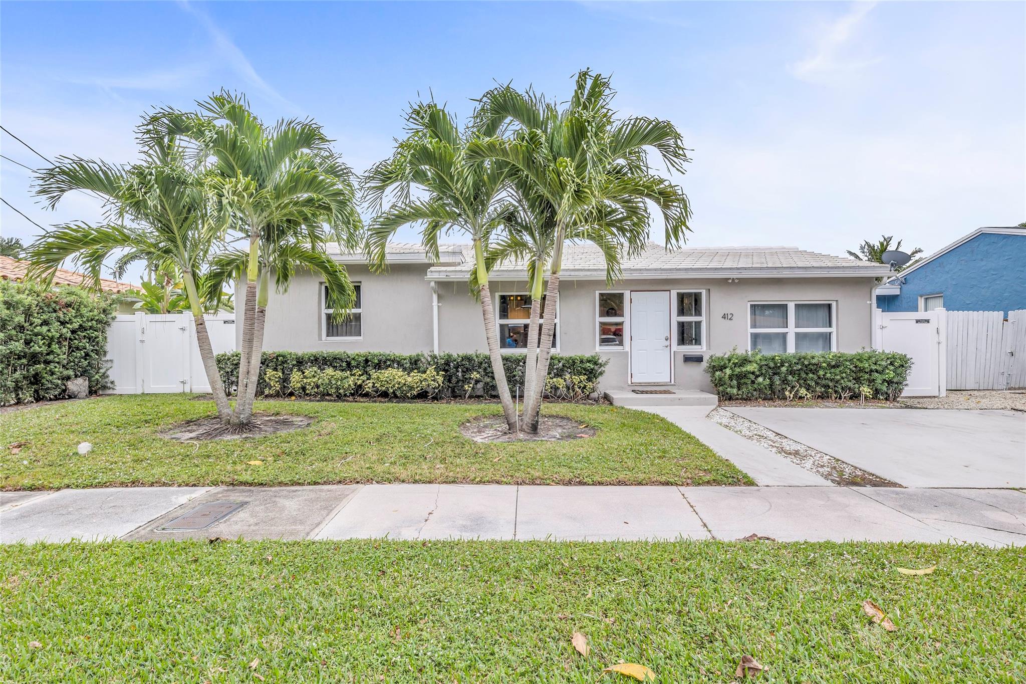 Open to 6 month rental. Sought after & beautiful neighborhood in SE Fort Lauderdale. Ocean access with 1 fixed bridge. 60' Waterfront. Renovated interior with modern finishes. Impact windows. Well-maintained. Walk to waterfront parks and downtown Fort Lauderdale. Pets welcome.