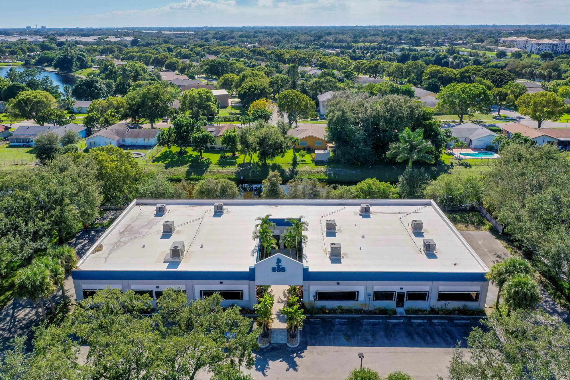 5,000 square feet of office space available for lease, conveniently located in West Palm Beach. The space includes a large open space currently set up with cubicles, as well as a private office and a break room. The available space comprises nearly half the building for a single tenant to occupy.