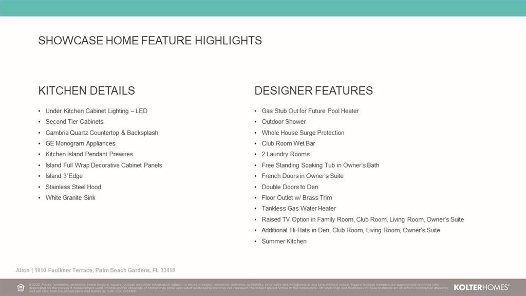 ALTON NEIGHBORHOOD - Residential