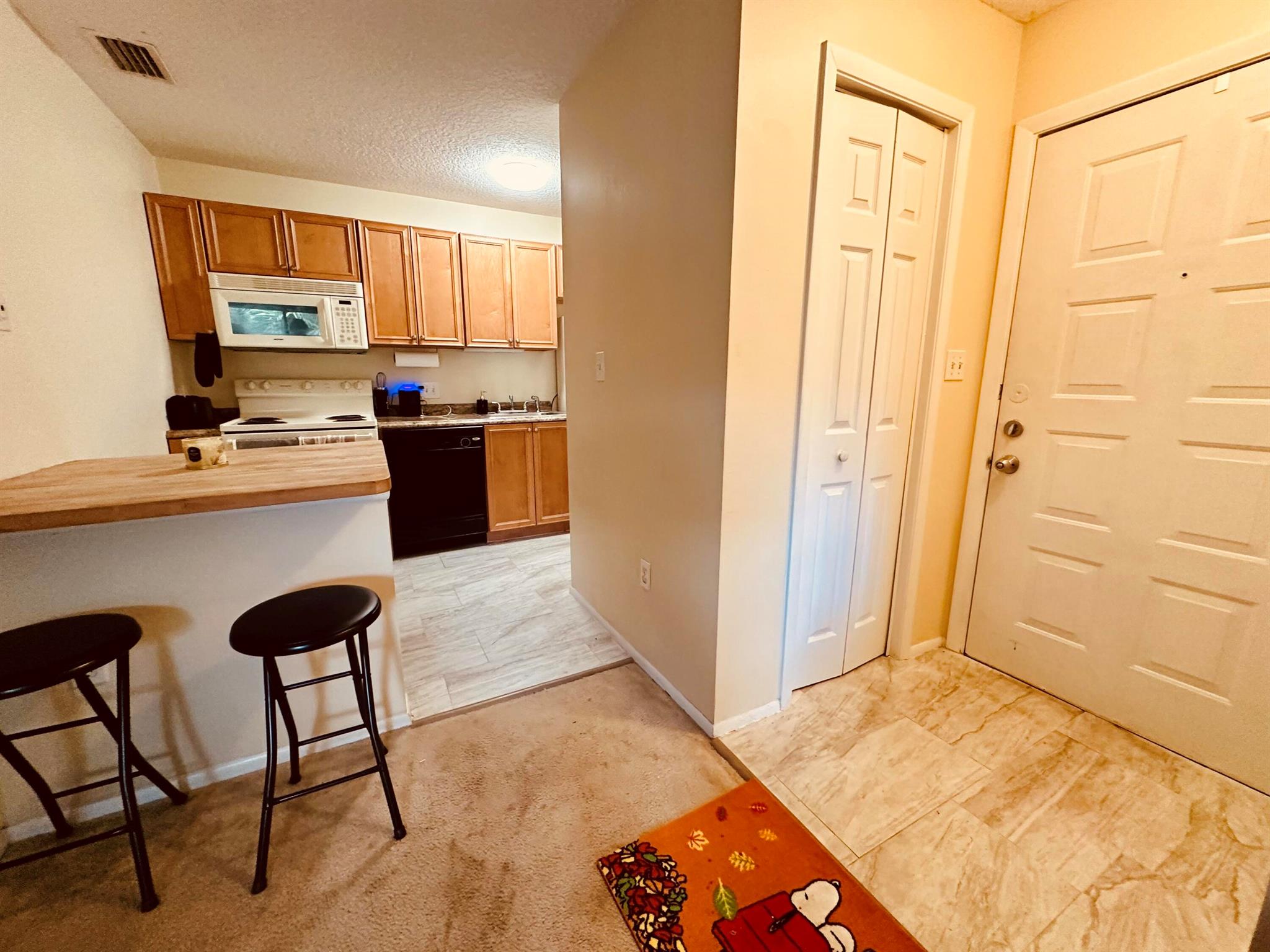 UNFURNISHED. The Condo is currently Tenant Occupied until August 26th 2024. 24 hours Notice for showings is required. $85 App Fee per person over 18 years old. 12 months preferable. 7 months minimum for the rate listed. nothing less than 3 months lease( Price changes plus 13% Taxes will apply and full payment up front). Owner is a Licensed Real Estate Agent.