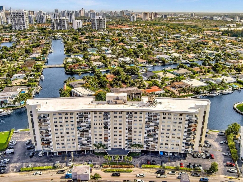 Photo of 401 Golden Isles Drive #1007, Hallandale Beach, FL 33009 (MLS # F10506215)