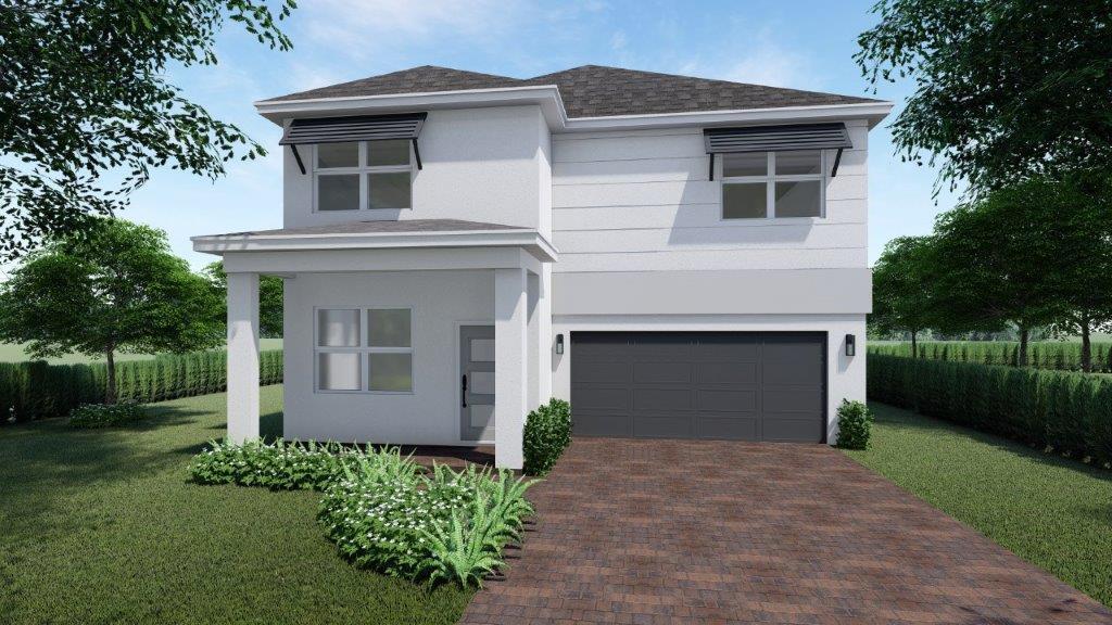 Brand new single-family home in Pompano Beach! Only 59 total homes in community. Beautiful 5-bedroom, 3-bathroom, 2-car garage home. Home includes an upstairs living area, a covered lanai in the backyard, and has a full bedroom and full bathroom on the first floor. Open kitchen area with granite countertops, 36'' cabinets, and a kitchen island that connects to the living and dining area. 18''x18'' tile throughout the first floor living areas. With convenient access to I-95, the Florida Turnpike, shopping, dining, beautiful parks, and the beach, this location allows you to enjoy a vibrant and active lifestyle within Broward County.