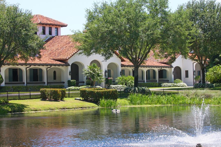 Quite possibly, the most beautiful stable in Wellington.  Steps from the horse show, this custom built 28 stall Center aisle barn, has both beautiful architecture and high end finishes. Tastefully engineered for the most particular and knowledgeable equestrian. Designed for privacy and ease of use, the stable features two full tack rooms, two apartments, numerous wash stalls, a large lounge with kitchen, and a spectacular owners office with large porch overlooking the expansive all weather arena. There are two additional storage buildings totaling 6 garages, another 2 bedroom apartment with porches overlooking the 8 shaded and spacious paddocks. The comfortable, Spanish bungalow home on the property has a relaxing pool and spa, plus a large outdoor terrace overlooking the spectacular farm