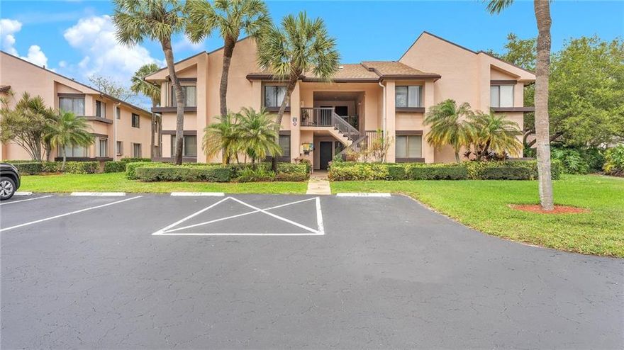 Great blank canvas in desirable Pine Ridge The Gardens just oozing with potential!  Big kitchen area with updated cabinetry and stainless steel appliances that flow with a ton of countertop space.  Laminate flooring in the large master bedroom that connects with the exterior patio and the unit comes with a separate exterior storage room steps from the front door. Split floor plan with a tremendous 1380-square feet of interior living space ready to be modernized! Best of luck to your buyers and I'm here to assist in any capacity.