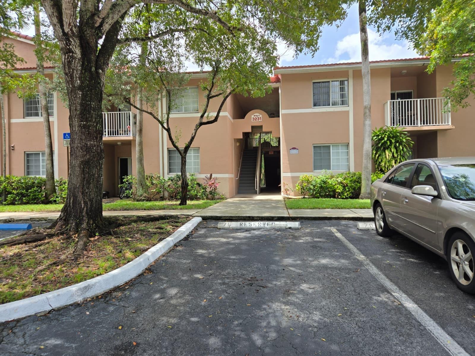 Welcome to the SPACIOUS 2/2 UNIT CENTRALLY LOCATED in the heart of Davie, FL. This condo offers two generously sized bedrooms and two full bathrooms. The unit boasts an updated kitchen, complete with modern appliances, making meal preparation a delight. The vaulted ceiling adds a touch of elegance and a sense of openness to the living area. The split floor plan ensures privacy and convenience, making this condo a perfect choice for those who value their personal space. The condo also comes with a washer/dryer hookup for your laundry needs. The property is gated, providing an added layer of security. As a resident, you'll have access to a community pool, perfect for cooling off on hot Florida days, and a well-equipped gym for your fitness needs. The condo also includes private parking.