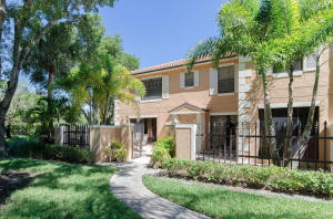 Beautiful fully upgraded townhome located in prestigious PGA National home of the Honda Classic. This 2 bedroom plus den / 3 bathroom home also features closet systems in both bedrooms, all new carpet upstairs with tile throughout the downstairs, fully redone master bathroom with many upgrades in additional bathrooms. NEW A/C UNIT and brand new washer & dryer. Golf & Tennis memberships available but NOT mandatory. There are numerous parks throughout the development and many walking trails close by. Schedule your showing today!!!