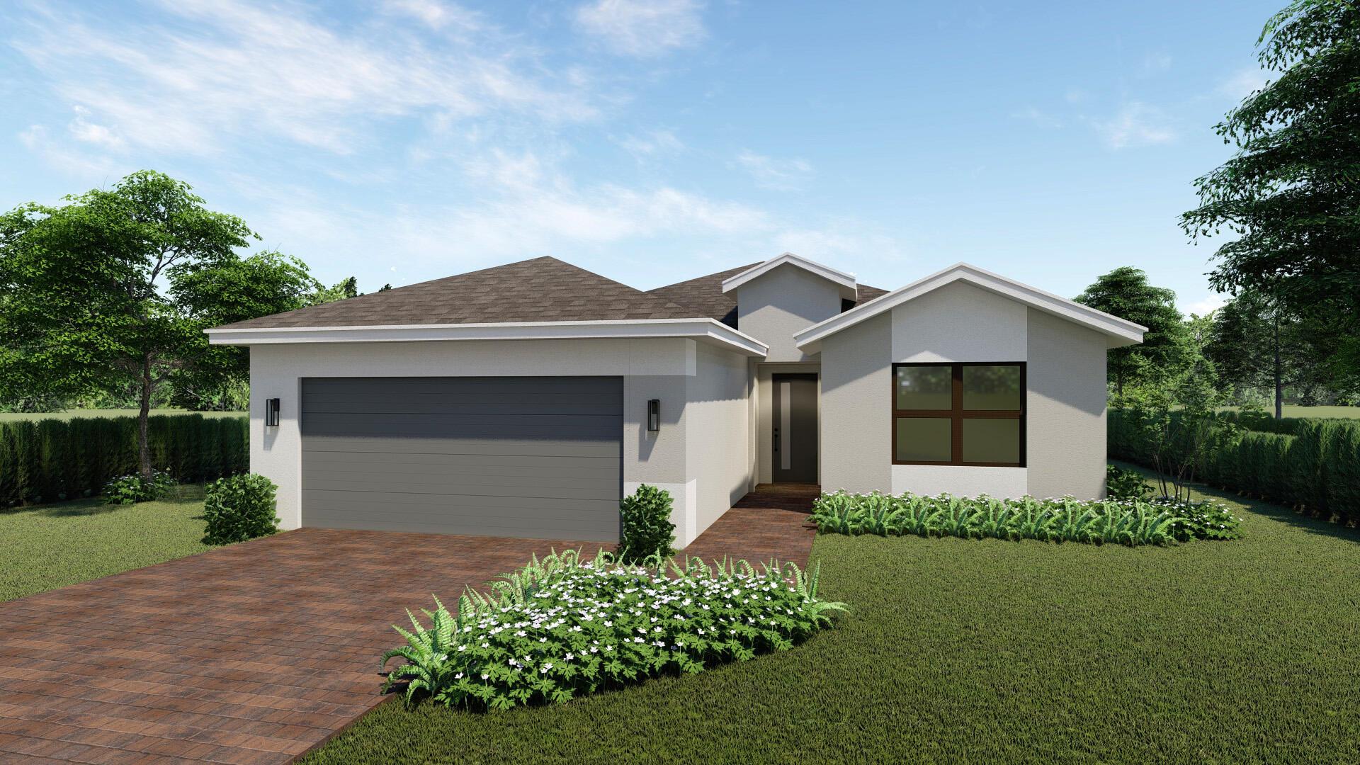 This spacious three bedroom, two bath single level Avon plan is being constructed with impact glass windows, soft close kitchen/drawers, quartz kitchen countertop with a waterfall edge, frameless shower enclosure and wood plank porcelain tile throughout the entire home. The spacious great room and covered lania provide for a great entertaining area for family and guests. This home backs up to acres of preserve!
