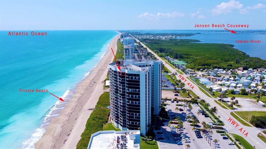 Photo of 9650 S Ocean Drive Dr #2002, Jensen Beach, FL 34957 (MLS # R10801007)