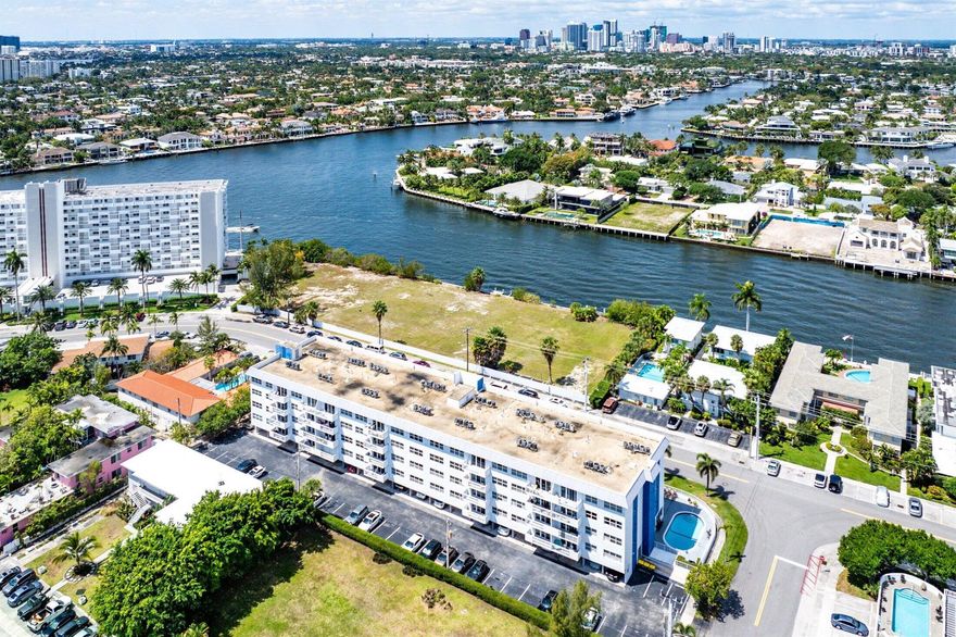 Just steps from the beautiful Ft. Lauderdale beaches, across the street from the Intracoastal and 2 miles to Las Olas. Completely renovated 2/2 condo on the 5th floor facing the ocean. Oversized master bedroom with a large walk-in closet and new bathroom. Laminate flooring throughout, freshly painted from top to bottom (NO popcorn ceilings), SS Appliances, quartz kitchen countertops, large pantry, brand new AC, impact windows, assigned PRIME covered parking, storage unit, bike storage, gym, and community pool.