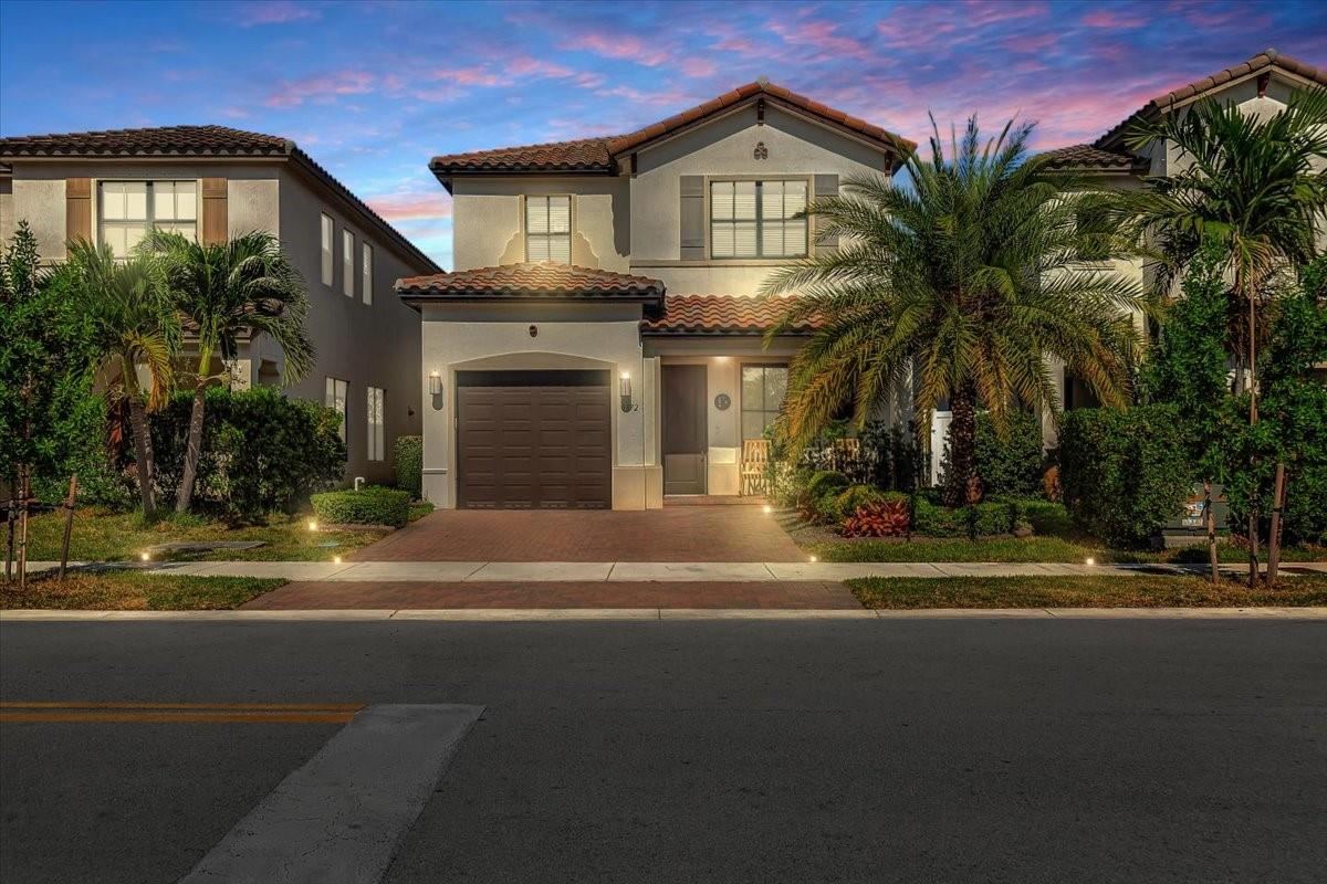 Welcome to Bonterra at its finest. Property boasts upgrades galore. 4th bedroom is HUGE Loft area currently used as an office. Stunning designer cabinetry and counter tops, stunning floors throughout the home. Designer inlays, huge master suite, open floor concept, private patio area great for all types of entertaining. Just bring your tooth brush property in almost mint condition. Enjoy multiple living spaces, including a formal dining area, family room, and breakfast nook. The upstairs master bath offers dual sinks, a separate shower, and a soaking tub. Bonterra offers resort-style amenities: clubhouse, pool, gym, 24-hour security, and more. Conveniently located near major highways (Turnpike, I-75, 826), shopping centers, and upcoming developments