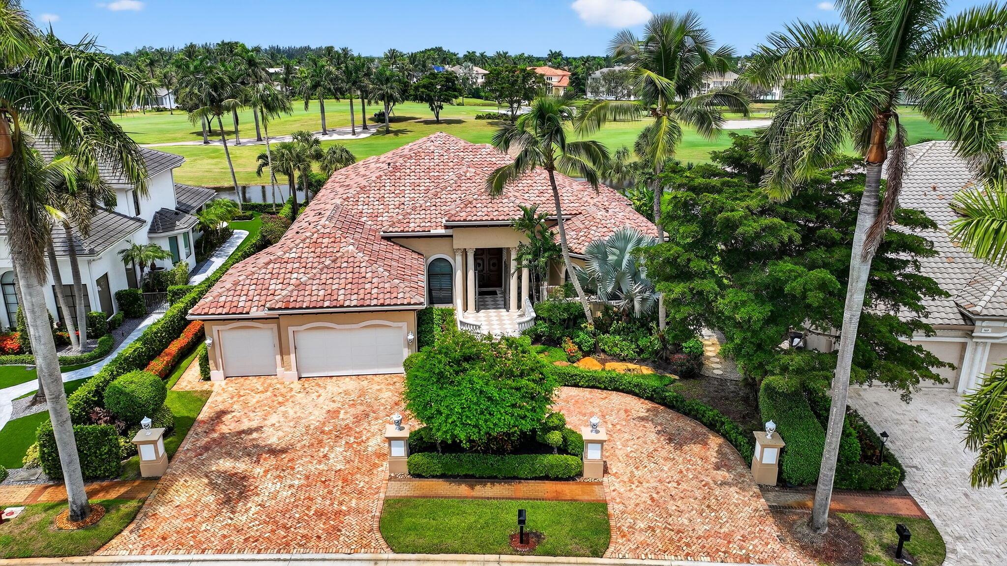 Renovated 3-bedroom + office home on an incredible lot in St. Andrews Country Club! Quiet location with water and double fairway views. The home has all impact glass and an open floor plan, with volume ceilings and floor-to-ceiling windows. The master suite has his & her bedrooms and large walk-in closets. This is a great opportunity!