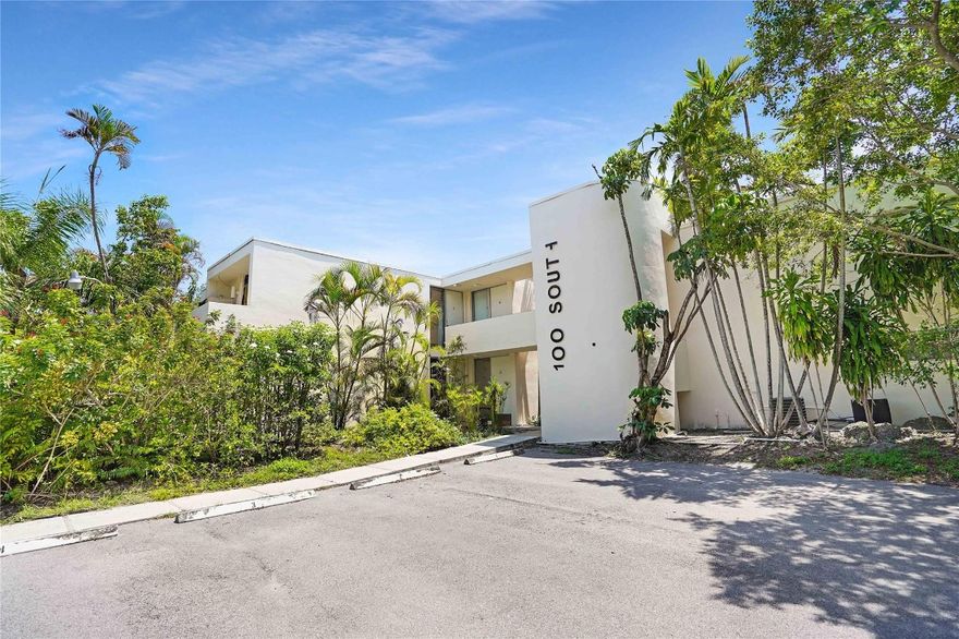 Contemporary style 2 story apartment complex built in 1978, has 8 units in total, (1) 2/1 and (7) 1/1's all with private entrances and patio, balconies, central ac. Complex has 12 parking spaces guest and assigned. Total square footage under air is 5,104 and total lot square ft. 14,300, all  of the 8 units are month to month. Present rents are below market value /w/renovations the potential gross income of $175,000 + POSSIBILITY  of a 6% + cap rate. Expenses are minimal with low landscape maintenance, laundry facility on premise which generates income.. Excellent location mins to beaches, restaurants, shoppes, groceries and expressway.