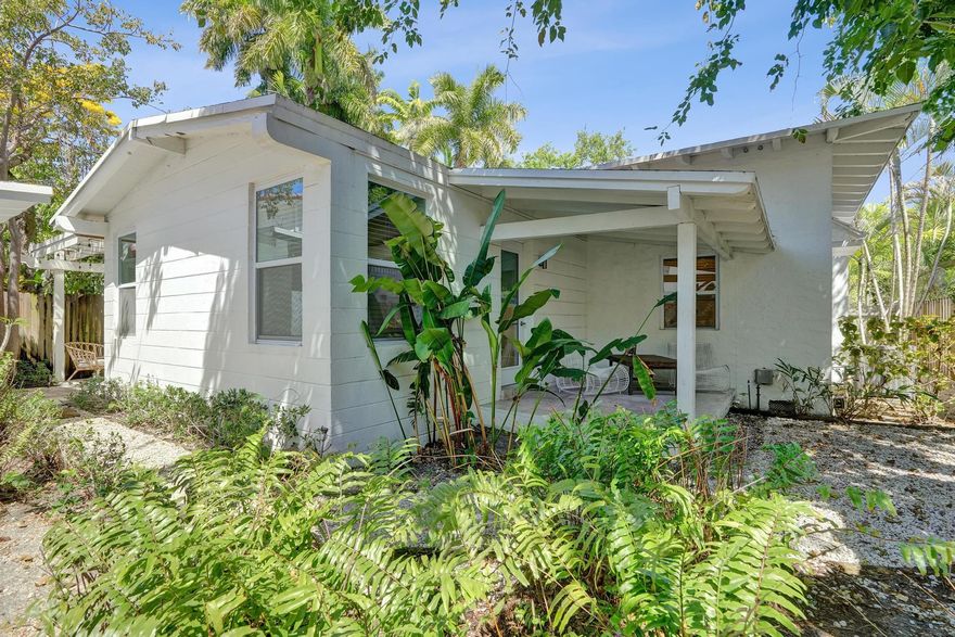 Stunning Old Florida charm off of Las Olas Blvd.  Enjoy this beautifully renovated 3 bedroom 2 bath only a short walk to Las Olas.  Property previously operated as a short term rental and can be offered designer decorated and furnished ready for occupancy as a short term rental, seasonal residence, long term rental or primary residence.  Enjoy total privacy with lush and mature tropical landscaping with multiple sitting areas and parking for 4 vehicles or more.  Property next door 1520 SE 1st St is also available by the same seller.  Great opportunity to own 2 contiguous parcels in a desirable area south of Broward Blvd and East of 15th.  Very easy property to show.  Dont hesitate this one won't last.