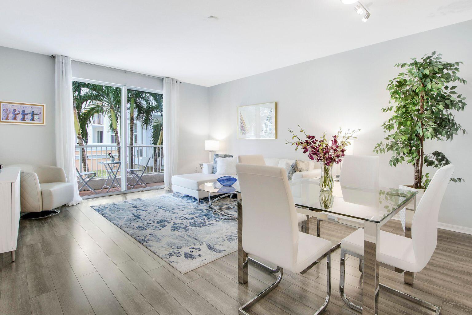 Welcome to the Moorings luxury condominium living on the water. This tree-lined community offers two heated pools with spa's, a fitness center with saunas, a business center, a recreational area with a billiard table, marina views from the pool area, and much more. Fully upgraded kitchen with stainless steel appliances, plates, cups, and utensils. Large rooms are light and bright, glass dining table with chairs, faux leather sectional sofa in the living room, Electric adjustable queen bed in the bedroom, 2 flat-screen TV's with basic cable and high-speed internet, walk-in closet in the bedroom. Price for seasonal rental (Nov 1st - May 1st) $3,300 + Tax. Price for off season rental (May 1st - Nov 1st) $2,500