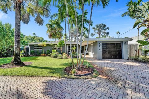 A home in Wilton Manors