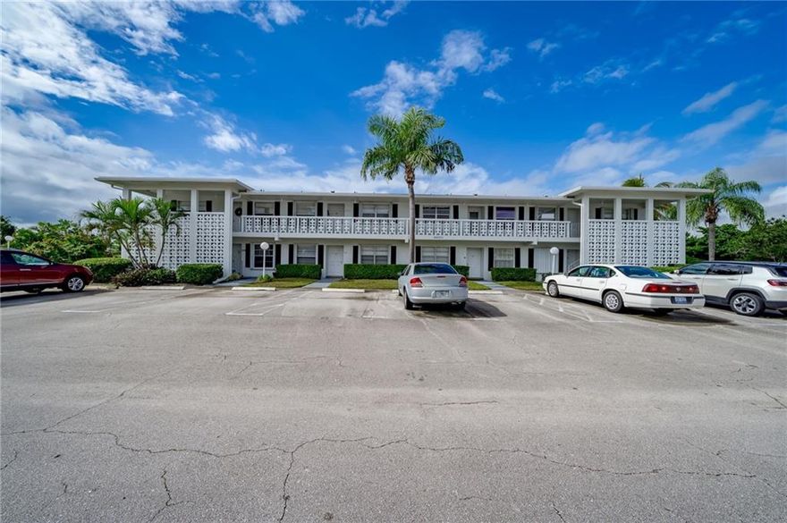 Beautifully maintained spacious 2/2 unit in a 55+ community that features pool, clubhouse, tennis, bocce, shuffleboard, exercise room and billiards. Unit has been recently painted. Lovely updated kitchen opens into a large living/dining area. Both bedrooms have walk-in closets. Large enclosed patio. The AC that has been recently services with new blower motor and new transformer. The roof has been resealed and have a transferable 3 year warranty on the patio. Beautifully maintained spacious 2/2 unit in a 55+ community that features pool, clubhouse, tennis, bocce, shuffleboard, exercise room and billiards. Unit has been recently painted, and has a newer AC. Lovely updated kitchen opens into a large living/dining area. Both bedrooms have walk-in closets. Large enclosed patio.