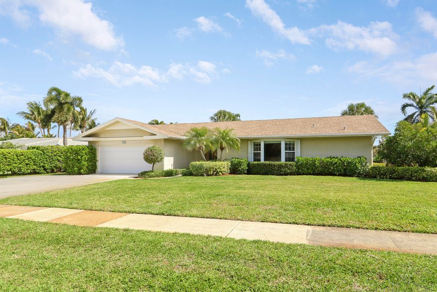 AN EXCEPTIONAL OPPORTUNITY IN ONE OF THE VILLAGES MOST COVETED FAMILY ORIENTED NEIGHBORHOODS. DIRECT GOLF COURSE FRONTAGE WITH LAKE VIEW. THIS HOME IS IDEALY POSITIONED TO MAKE YOR OWN, LUXURY RENOVATION ,OR TEARDOWN . SOLD AS IS