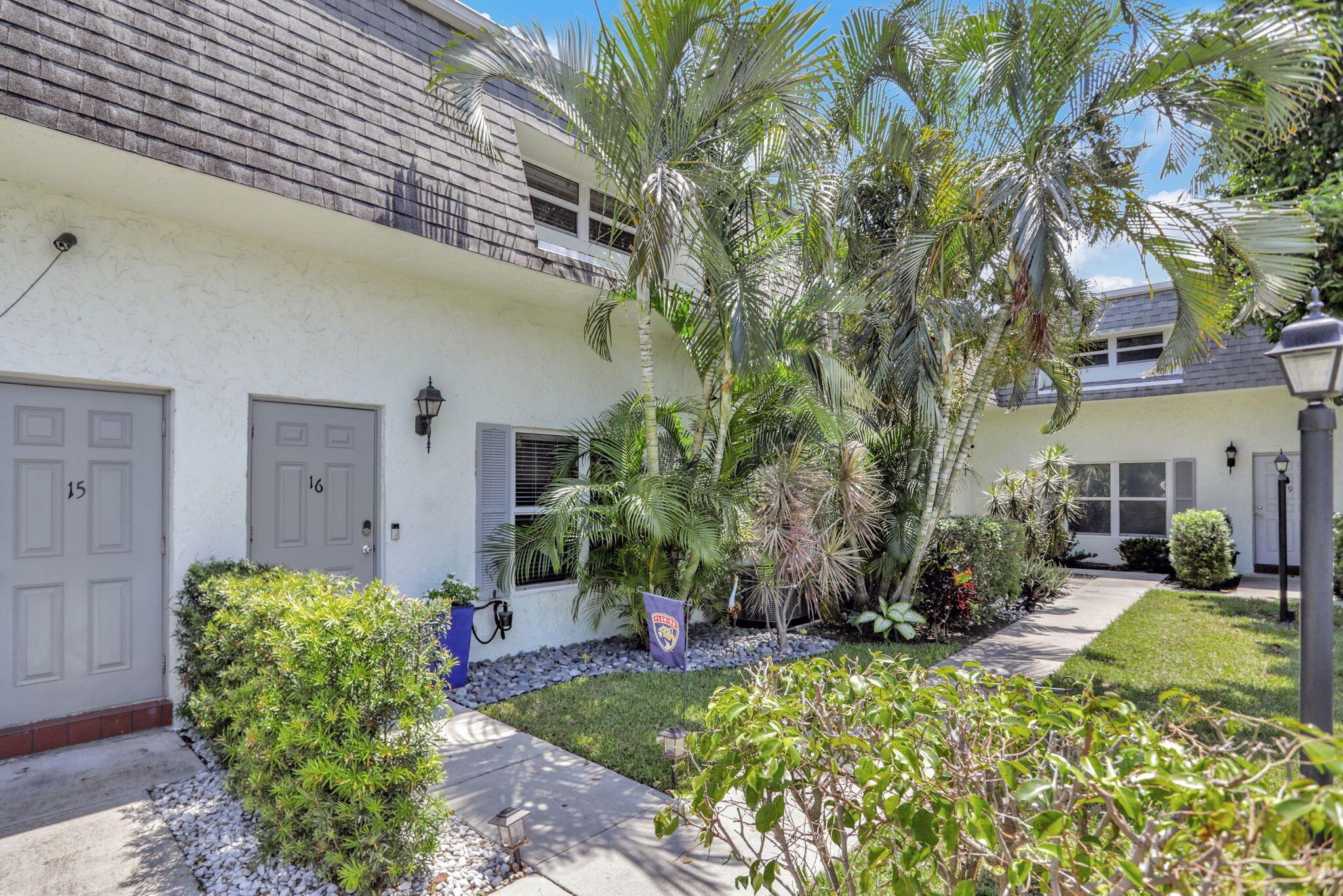 Come check out this beautifully updated townhome in the heart of Boca Raton, Florida. This spacious home offers three bedrooms, each with its own full bathroom, providing ultimate privacy and convenience. One bedroom and full bathroom are conveniently located downstairs. The upgraded kitchen features granite countertops and stainless steel appliances, perfect for entertaining. The downstairs area boasts tile floors throughout, no carpet is found in this home! Custom stair rail leads up to the two additional bedrooms upstairs with real wood floors and ensuite bathrooms. The home is freshly painted! Brand new interior oversized stackable washer and dryer! Water is included! Community has a pool! This townhome is ready and waiting for the perfect tenants to make it their own today!