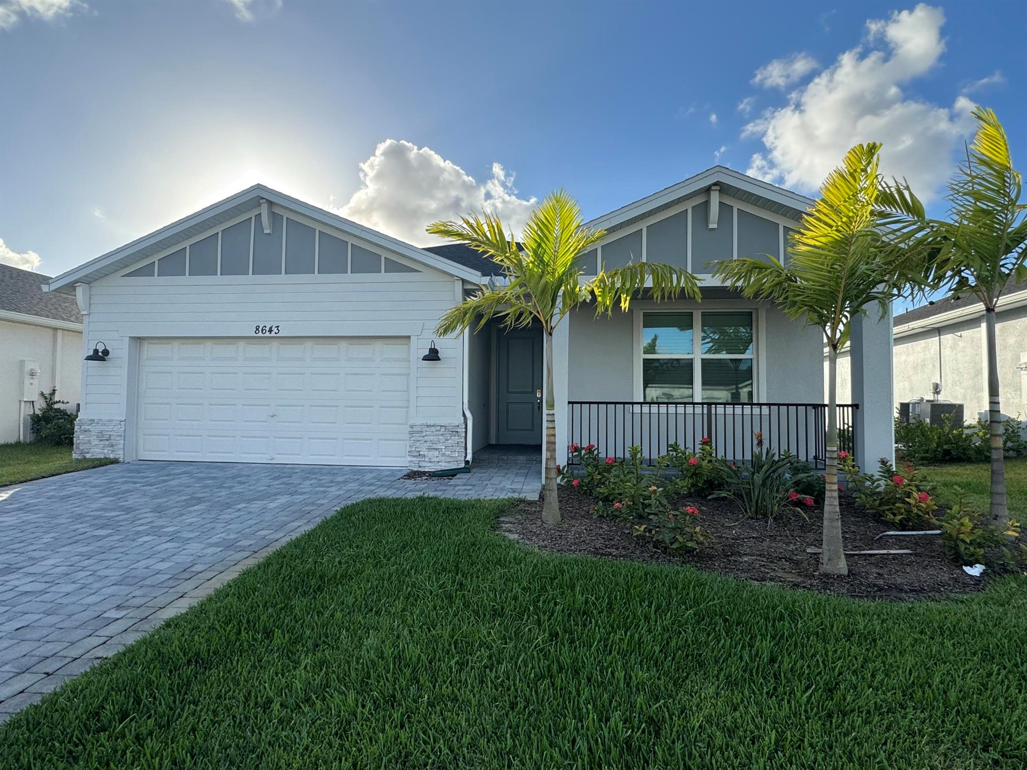 Welcome to this nearly brand-new 4-bedroom, 3-bathroom lakefront home located in the beautiful, newly developed Azalea community! Offering 2,011 square feet of modern living space, this home features an open-concept layout, stylish finishes, and a serene lake view right from your backyard.This home is located in a Brand New neighborhood with convenient access to local shopping, dining, schools, and major highways.