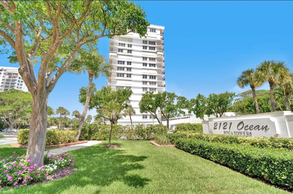 Walk into this 2BED/2BATH paradise on the 3rd floor of this exclusive condo located steps from the Intracoastal and Boca Raton Beach. With views of the ocean, city skyline, and Intracoastal, this fully furnished and move-in-ready condo boasts elegant marble floors, designer finishes, and fresh updates, including new paint and window treatments. Enjoy resort-style amenities including a heated pool, BBQ area, two fitness centers, private beach access, garage parking, and 24/7 staffed security and front desk. Located just minutes from downtown Boca Raton, Mizner Park, Spanish River Park, and Delray Beach ... embrace your new Florida lifestyle! Rent includes water, basic cable, and one covered parking space. No pets, please.
