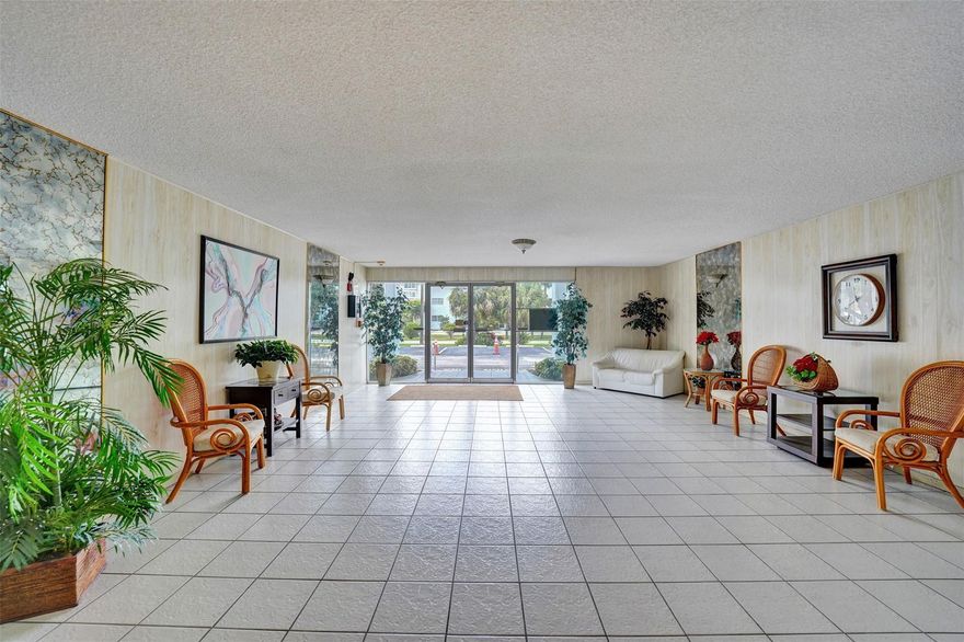 Beautiful 1BR/1BA Condo in Castle Gardens 55+ Community! Discover this well maintained, cozy 1-bedroom, 1-bath unit located on the first floor of the desirable Castle Gardens Apartments. Enjoy a bright eat-in kitchen and a charming, enclosed porch offering privacy and relaxation. This clean, move-in ready home is conveniently situated near the front entrance for easy access. Community Amenities Include Large Clubhouse, Fitness center, Heated swimming pool and much more! Perfectly located near Lauderhill shopping plazas, public transportation, and great dining options, this home combines comfort, convenience, and an active lifestyle.