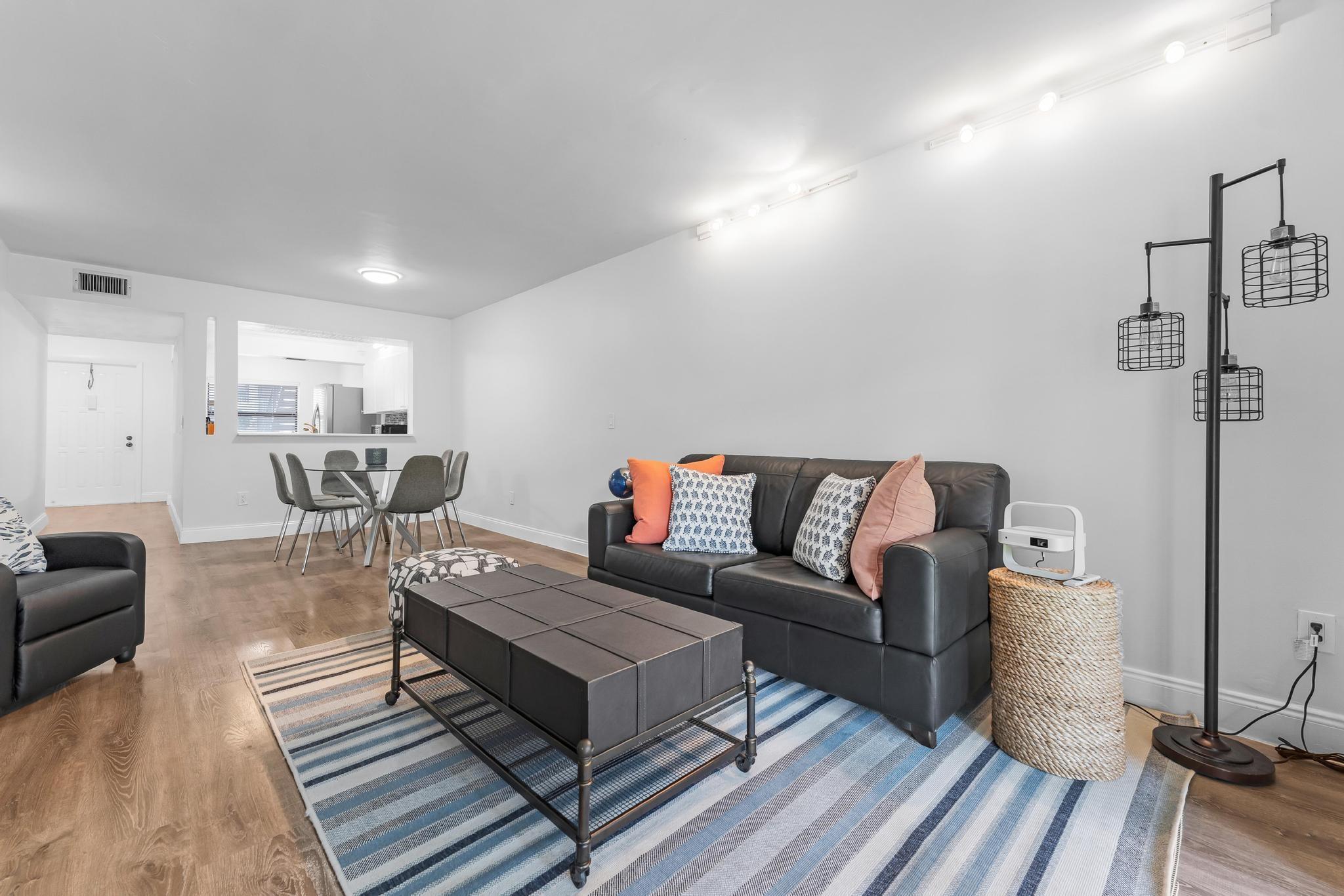 Smart Living, Smart Price! Discover this beautiful 2BD/2BA first-floor condo in a desirable 55+ community, offering 1,360 sq. ft.....one of the largest floorplans available. Designed for comfort and convenience, the open layout flows effortlessly from the spacious living area to a bright kitchen and dining space, perfect for everyday living and entertaining. The generous primary suite includes a private bath, while the second bedroom works perfectly for guests, hobbies, or a home office. Just a short walk to one of two clubhouses with fitness, pool, and social activities, you’ll enjoy a vibrant lifestyle without leaving your neighborhood. Centrally located near shopping, dining, and major highways, this condo is the ideal mix of value and active living.