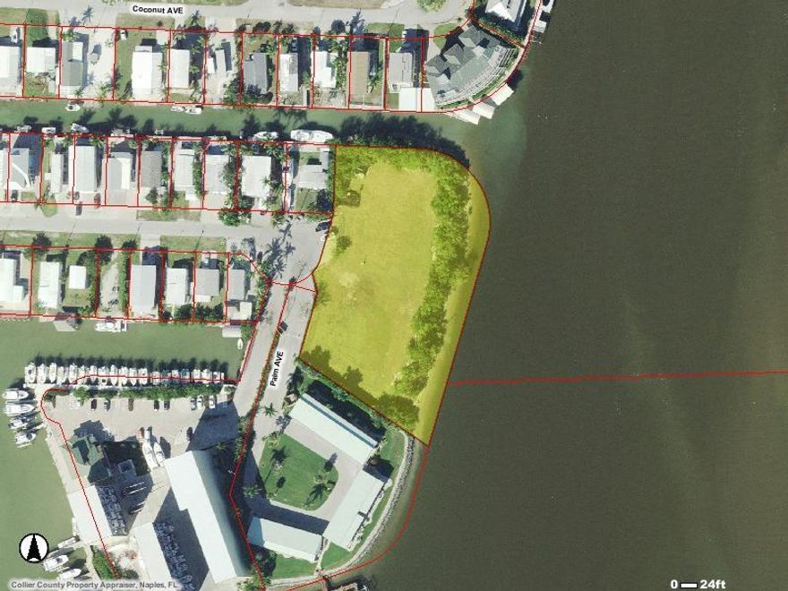 Gulf/Ocean access vacant land at Goodland Island, Florida. Next to Marco Island. total 1.68 Acres Lot. (355x202 county record show) . Build your dram high rise or one big Mason FACE Gullivan Bay only shot distance to the Gulf Mexico. Check the survey for attachment. Buyer need to check city for land use.