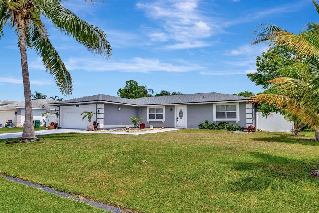 Photo of 557 SW Violet Avenue, Port Saint Lucie, FL 34983 (MLS # R11102020)