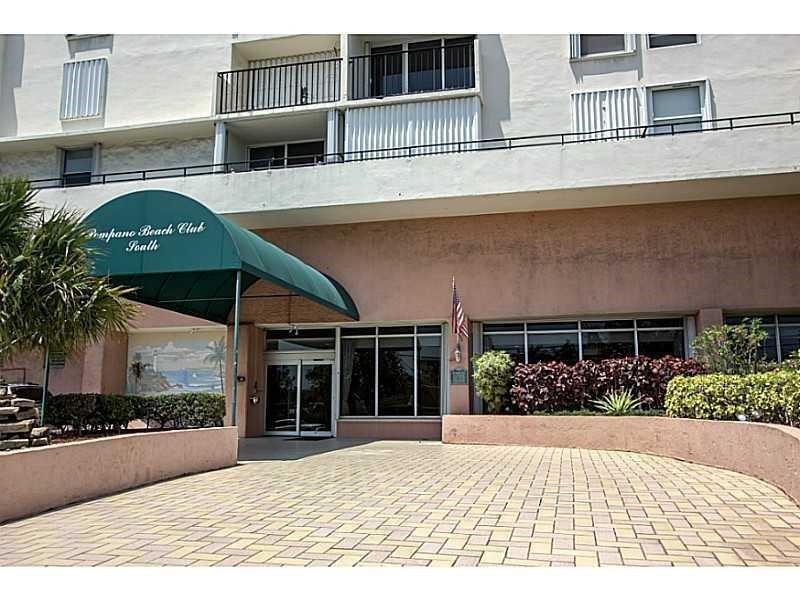 Beautiful Southeast exposure with views of ocean and beach! Resort style beachfront living in an excellent location, short walk to four star oceanfront restaurants on the beach, new fishing pier, new shops and all that Pompano Beach has to offer without taking the car. This unit is ceramic tiled throughout, cable and internet included. Lovely open balcony to enjoy the ocean breezes and watch the boats go by. Amazing amenities include 24/7 security desk in lobby, multi million dollar recreation center just steps away on the beach, secure garage parking, two pools, two state of the art exercise rooms, bartended lounge/bottle club, billiard room, game room, cafe serving hot/cold breakfast & lunch, BBQ's and picnic tables on the beach and so much more.