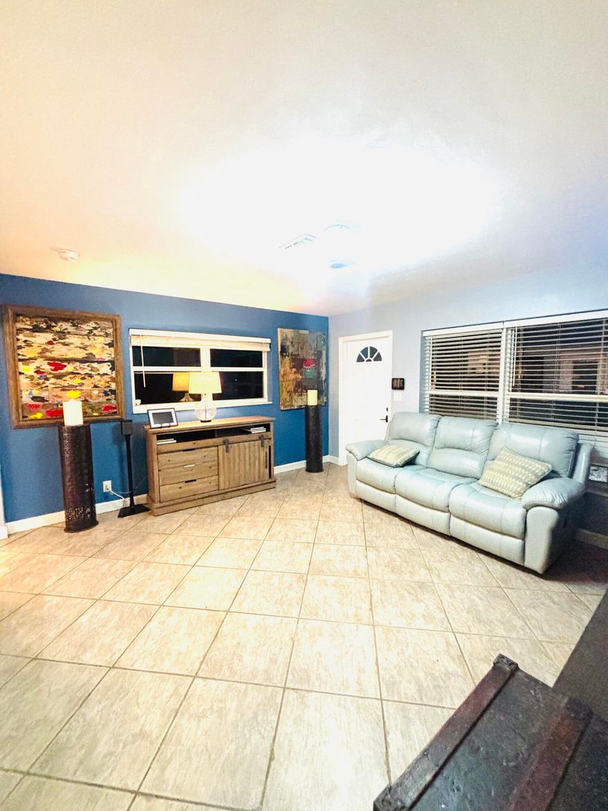 Welcome to this South Florida  retreat just 2 miles from the beach in rapidly growing Pompano Beach. Priced under 500K this property is ideal for primary living, vacation home, or short-term rental income—highly attractive for  International buyers. Features include a resort-style pool with lighting, stunning backyard, retractable electric canopy, gazebo, and pool bath. Spacious circular driveway fits up to 7 cars plus boat parking and carport. New landscaping, full sprinkler system, and solar panels ,(see supplement remarks) pool bathroom and more.  Minutes from top restaurants, new hotels like the W, and coastal lifestyle. Same day showings, All information, measurements, and square footage are deemed reliable but are not guaranteed. buyer and buyer's agent are advised to verify all information, including but not limited to square footage, lot size, dimensions, and property details, prior to making an offer. Solar Panels system subject to existing agreement (not owned free and clear) Original Provider Sunnova is in bankruptcy ; current servicing/transfer terms not fully confirmed . Buyer to verify all solar details, including payments, transfer and any liens. Sale subject to buyer's review and acceptance of solar agreement.