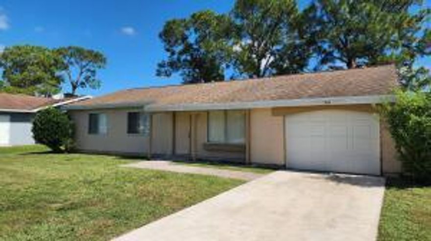 This cozy 3-bedroom, 2-bathroom rental with enclosed patio is perfect for comfortable living in central Port St. Close to shopping and schools. Easy access to St Lucie West and I95. First, Last and Security is required. Available now.