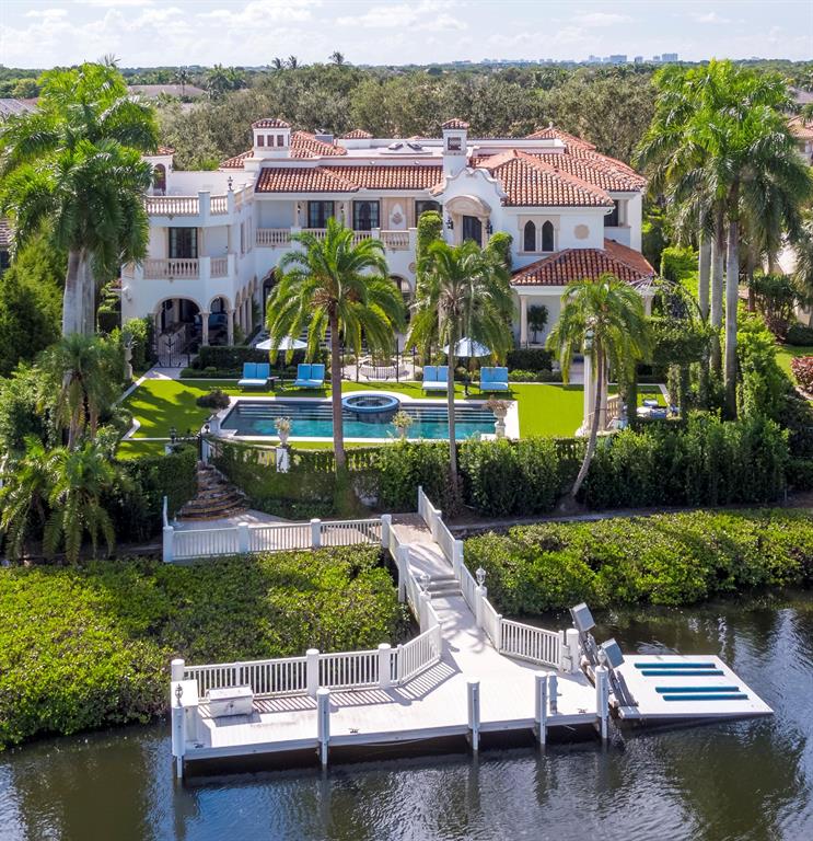 Must see Exquisite Waterfront Estate. This fabulous offering has 9 bedrooms and 11 full and 3 half baths. Recent Multi Million Dollar pool renovation. First floor Master with his and her closets, bathrooms, and offices. Remarkable Theater in the house. 3.5 car garage. To many extras to list.Don't miss your chance to own this fantastic estate.