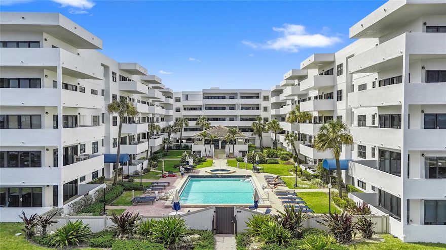 Penthouse Corner Condo with Ocean Views! Over 1200 total sq ft in this 1 bedroom 1.5 bath on 5th floor. Updated Kitchen with Granite Countertops & Stainless Appliances, Tiled flooring in Living Area. Hurricane Impact Windows & Sliding Doors plus Shutters. Plantation Shutters in bedroom. Washer & Dryer in Condo! Huge Covered Balcony! One Small Pet up to 15 lbs permitted! Lease Immediately No waiting 2 times a year with a 90 day minimum. Just blocks to Deerfield Beach Fishing Pier, Restaurants & Shopping. Resort Style Living with Pool, Hot Tub, Barbecue, Sauna & Community Room. This floor plan allows Living Area to be reconfigured to add a den and a full bath.