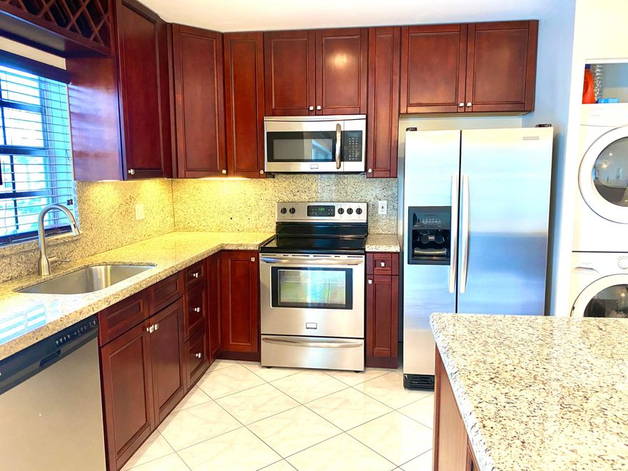 PRICED TO SELL! This well-maintained residence features a newly renovated kitchen, offering a fresh, modern feel with updated finishes that make both everyday living and entertaining a pleasure. One of the standout features is the fully reconstructed patio, now enclosed with brand new impact windows—creating a bright, secure, and versatile space perfect for relaxing year-round.  Residents of High Point enjoy a lively lifestyle with access to community amenities and social activities, all while being conveniently located near shopping, dining, and beautiful Treasure Coast beaches. Whether you're looking for a seasonal retreat or a full-time or a fulltime residence, this home offers comfort & ease of living.