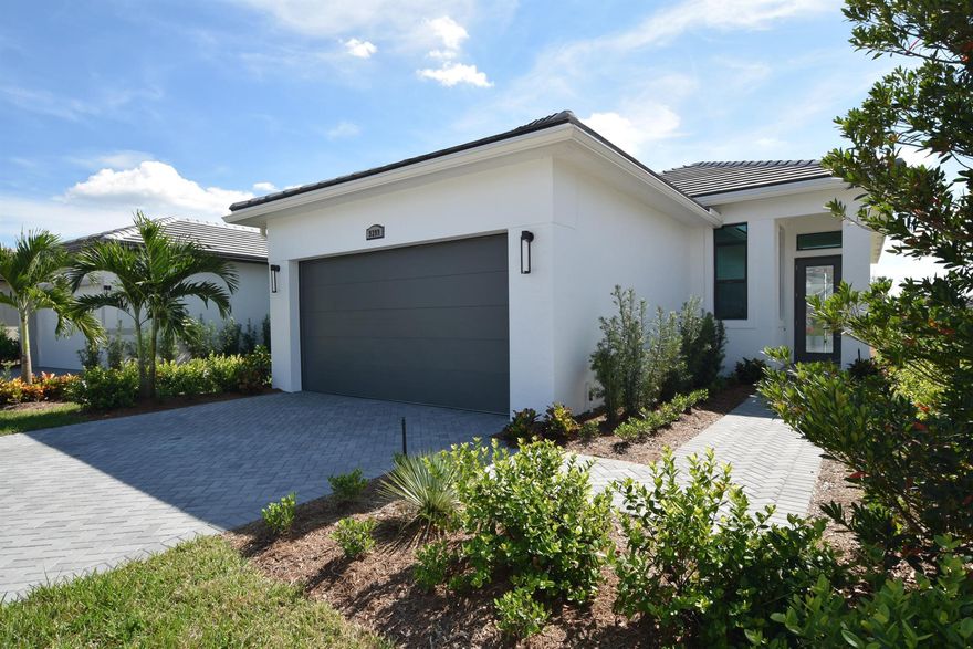 Brand new 3/2/2 Allison Model located in PGA Village Verano. This home was just completed and has never been lived in. Impact windows showcasing natural lighting throughout highlights the crisp color choices and vaulted ceilings. GE Appliances and energy saving features pair nicely with the included cable TV, Internet phone and alarm system. The total package: This community offers a resort lifestyle with convenient access to I95, the turnpike, shopping, dining entertainment and more! 
PGA Verano has an abundance of amenities including but not limited to, 3 pools, 3 fitness centers, 27 pickle ball courts, tennis courts,golf club,  social clubhouse, dog park and SO much more.
Be the first to live in this stunning new build!