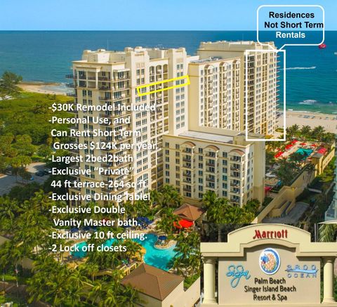 3800 N Ocean Drive 1902 Singer Island FL 33404